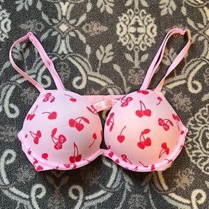 PINK Cherry Push-up Bra